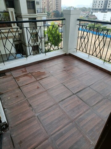 Balcony in 3 BHK Apartment at Goldfinger Avenir, Wakad – for Rent