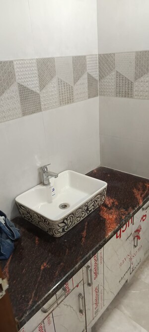 Bathroom in 2 BHK Builder Floor at Harit Vihar RWA, Burari – for Sale