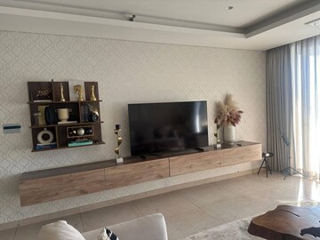 Living Room in 4 BHK Apartment at Adani Group Western Heights, Andheri West – for Rent