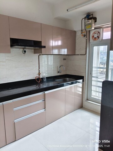 Kitchen in 2 BHK Apartment at Romell Allure, Borivali East – for Rent