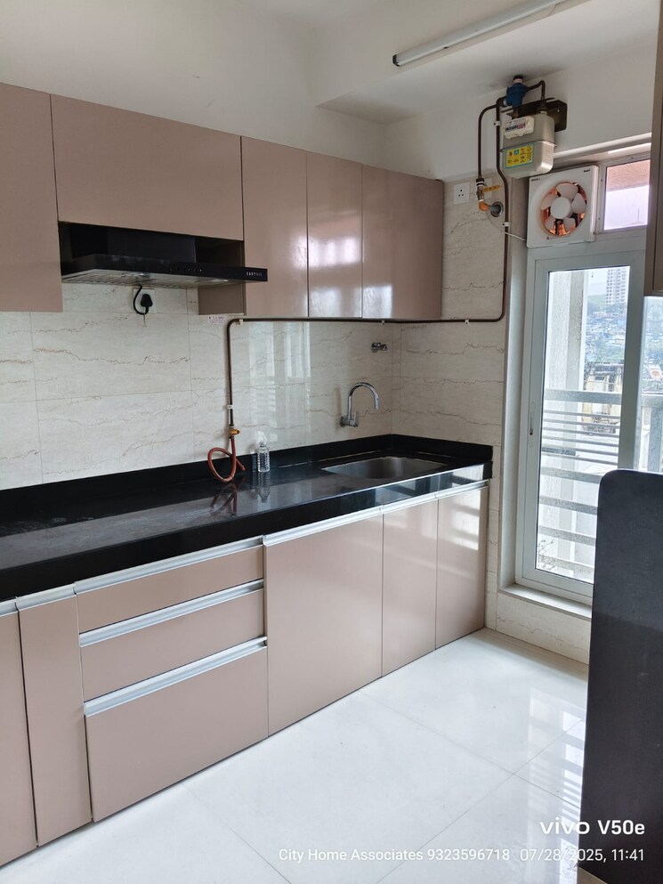 Kitchen, romell-allure 2 Bedroom 606 Sq.Ft. Apartment In Borivali East Mumbai 9066575