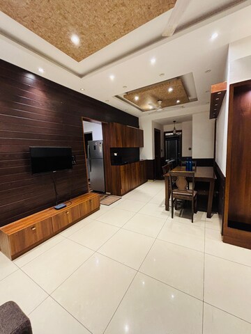 Living Room in 3 BHK Apartment at Orchid Woods, Hennur – for Rent