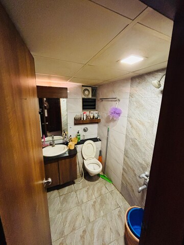 Bathroom in 3 BHK Apartment at Orchid Woods, Hennur – for Rent
