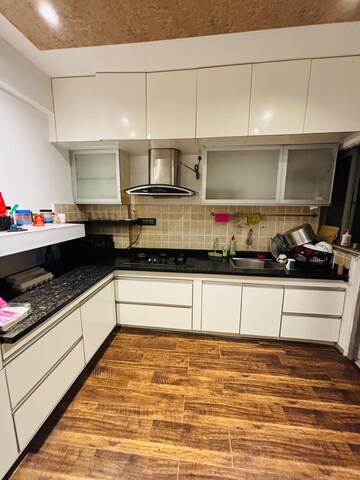 Kitchen in 3 BHK Apartment at Orchid Woods, Hennur – for Rent