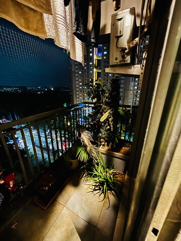 Balcony in 3 BHK Apartment at Orchid Woods, Hennur – for Rent