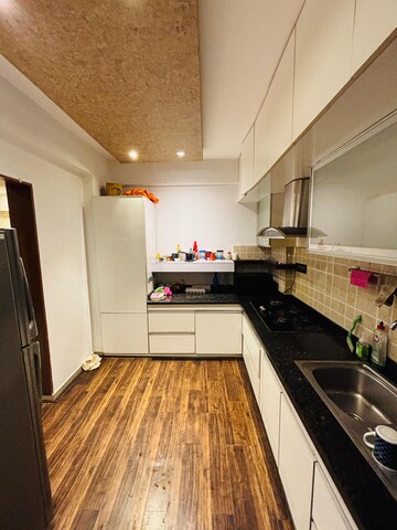 Kitchen in 3 BHK Apartment at Orchid Woods, Hennur – for Rent