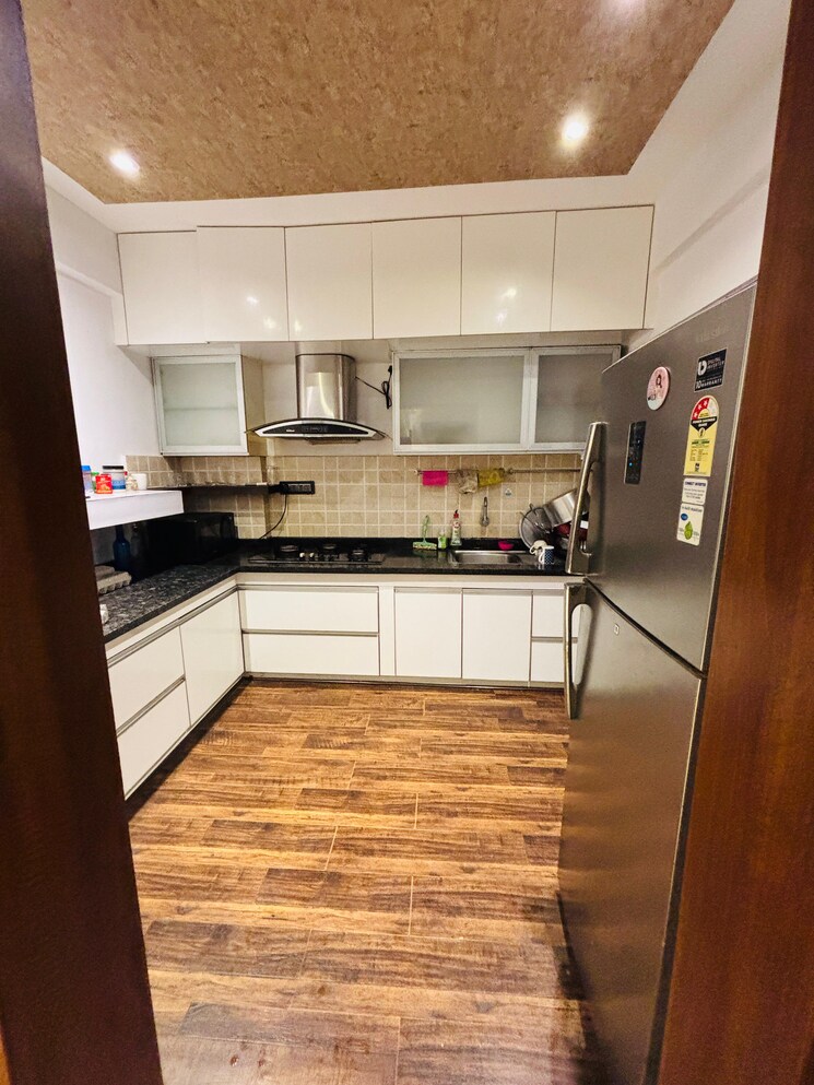 Kitchen, orchid-woods 3 Bedroom 1534 Sq.Ft. Apartment In Hennur Bangalore 9066580