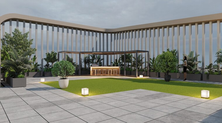 Balcony, maphar-annexe 3 Bedroom 1976 Sq.Ft. Apartment In Lakdi Ka Pul Hyderabad 9066628