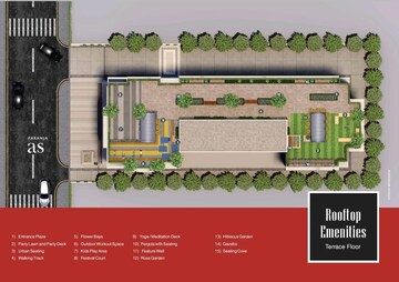 Master Plan in 2 BHK Apartment at Paranjape Aspire, Andheri West – for Sale