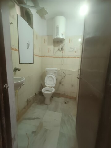 Bathroom in 1 BHK Builder Floor at Malviya Nagar – for Rent