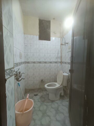 Bathroom in 2 BHK Builder Floor at Khirki Extension – for Rent