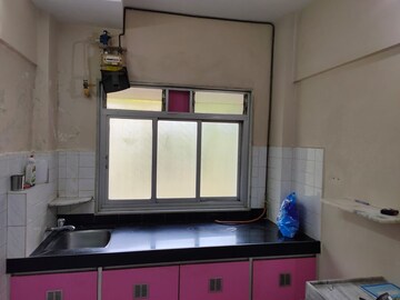 Kitchen in 1 BHK Apartment at Ganesh Chhaya CHS Borivali, Yogi Nagar – for Rent