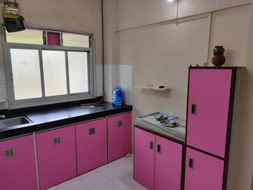 Kitchen in 1 BHK Apartment at Ganesh Chhaya CHS Borivali, Yogi Nagar – for Rent