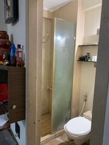 Bathroom in 3 BHK Apartment at Vijay Nagari Annex, Waghbil – for Rent