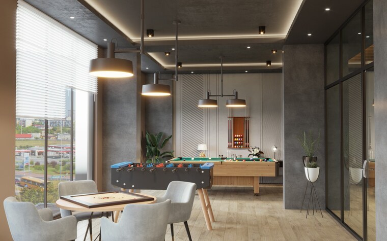 Kitchen, lakdi ka pul 3 Bedroom 1811 Sq.Ft. Apartment In Lakdi Ka Pul Hyderabad 9066679