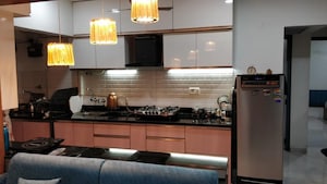 Kitchen in 3 BHK Villa at Chandra Heights Apartment, Kondhwa Budruk – for Sale