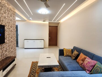 Living Room in 3 BHK Apartment at Sheth Avalon, Laxmi Nagar – for Rent