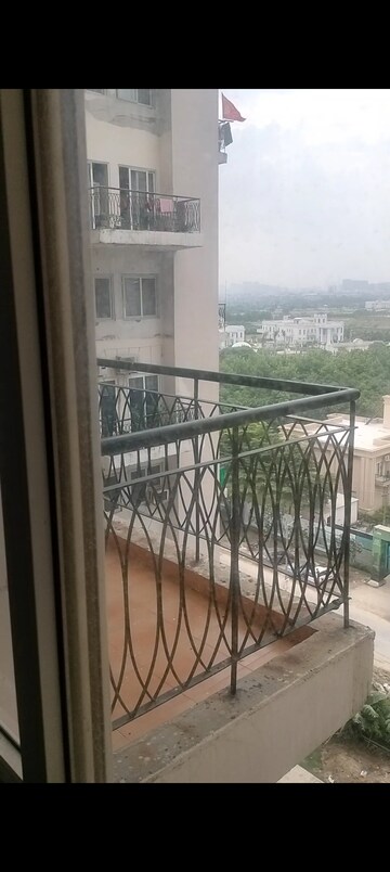 Balcony in 2 BHK Apartment at Antriksh Golf Link, Sector 1 Greater Noida – for Rent
