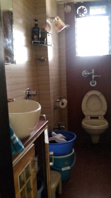 Bathroom in 2 BHK Apartment at Shakti Sadan Apartment, Bandra East – for Rent