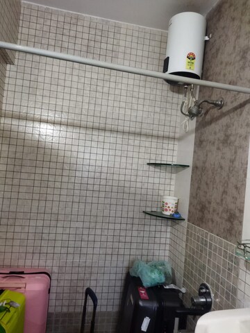Bathroom in 2 BHK Apartment at Eveready Govind Apartment, Kopar Khairane – for Rent