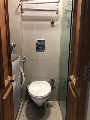 Bathroom in 2 BHK Apartment at Dheeraj Darshan, Jogeshwari East – for Rent