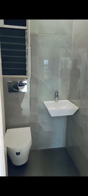 Bathroom in 1 BHK Apartment at Dosti West County Phase 4 Dosti Pine, Balkum Pada – for Sale