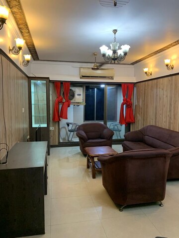 Living Room in 2 BHK Apartment at Goyal Green Woods, Andheri East – for Rent