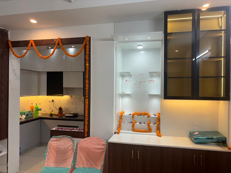 Living Room, omson-nature-valley 3 Bedroom 1336 Sq.Ft. Villa In Sector 10 Greater Noida Greater Noida 9066956