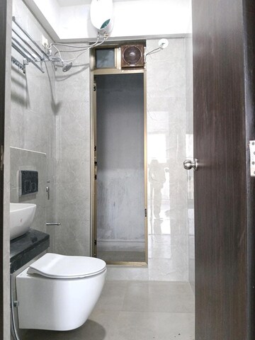 Bathroom in 2 BHK Apartment at Raymond Ten X Habitat, Pokhran Road No Two – for Rent