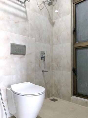 Bathroom in 2 BHK Apartment at Raymond Ten X Habitat, Pokhran Road No Two – for Rent