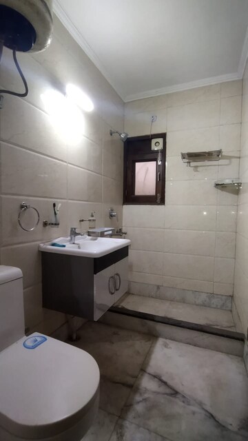 Attached Bathroom in 3.5 BHK Apartment at Sarita Vihar – for Sale