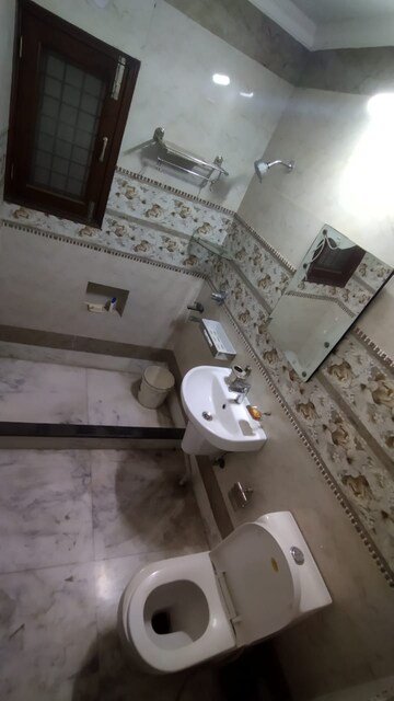 Bathroom in 3.5 BHK Apartment at Sarita Vihar – for Sale