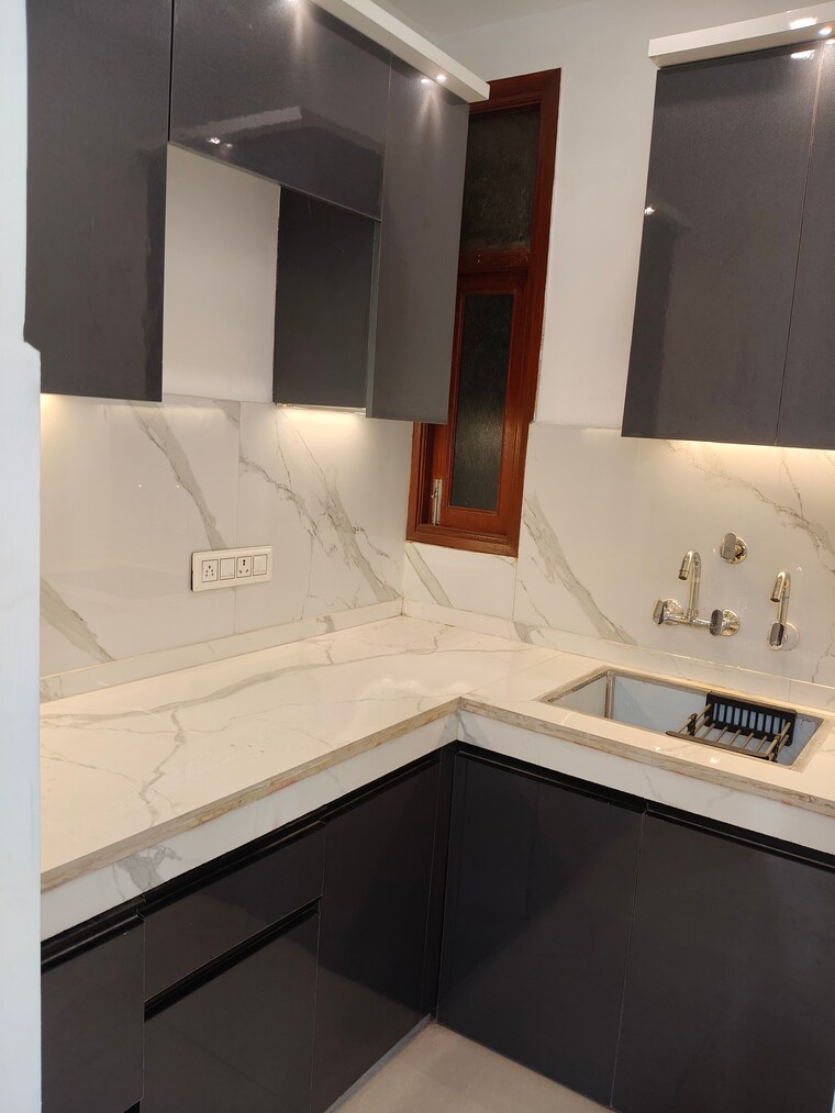 Kitchen, govindpuri 1 Bedroom 365 Sq.Ft. Builder Floor In Govindpuri Delhi 9067108