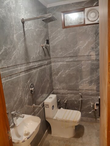Bathroom in 3 BHK Builder Floor at Govindpuri – for Rent