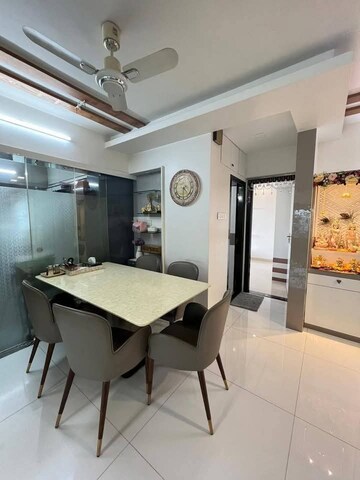 Living Room in 3 BHK Apartment at Freedom Fighters Enclave – for Rent