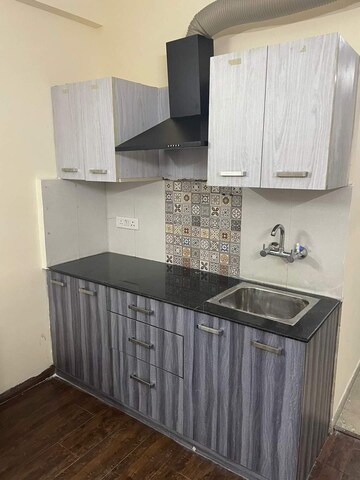 Kitchen in 1 RK Independent House at Sector 14 – for Rent