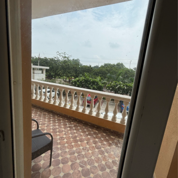 Balcony in 2 BHK Apartment at Tejas Greenberry Signatures, Vrindavan Yojna – for Sale