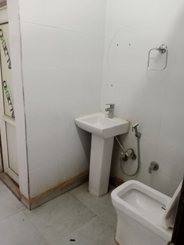 Bathroom in 2 BHK Builder Floor at Ansals Sushant City – for Rent