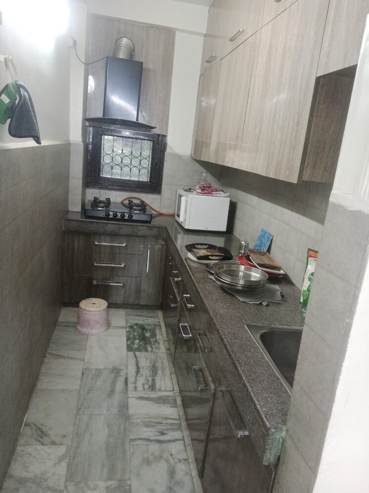 Kitchen, vaishali sector 4 2 Bedroom 850 Sq.Ft. Builder Floor In Vaishali Sector 4 Ghaziabad 9067238