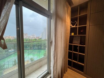 Balcony in 3 BHK Apartment at One Hiranandani Park, Brahmand – for Rent