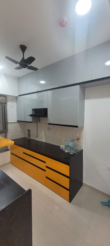 Kitchen in 3 BHK Apartment at Kalpataru Immensa E, Kolshet Industrial Area – for Rent