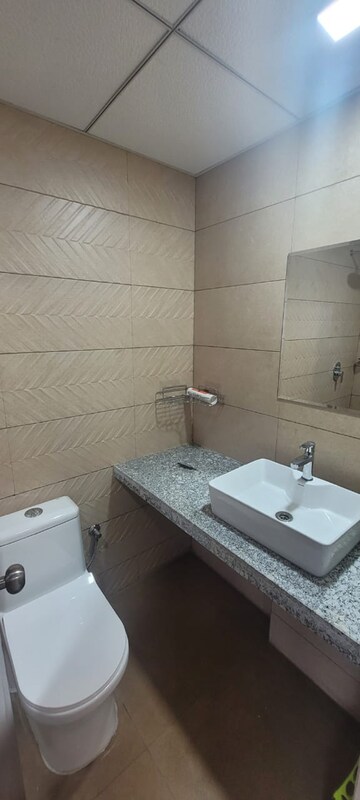 Bathroom in 3 BHK Apartment at Kalpataru Immensa E, Kolshet Industrial Area – for Rent