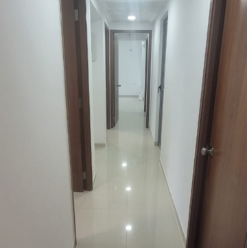 Building Lobby in 3 BHK Apartment at Kalpataru Immensa E, Kolshet Industrial Area – for Rent