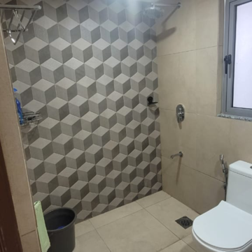 Bathroom in 3 BHK Apartment at Kalpataru Immensa E, Kolshet Industrial Area – for Rent