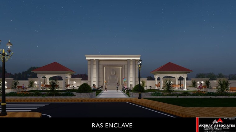 Exterior View, rau  1000 Sq.Yd. Plot In Rau Indore 9067270