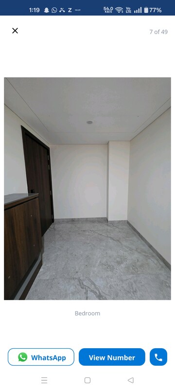 Bedroom in 3 BHK Apartment at Tribeca Yoo One, Nibm – for Rent