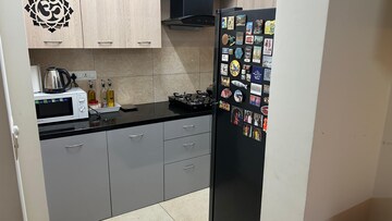 Kitchen in 2 BHK Apartment at Prestige High Fields, Gachibowli – for Rent