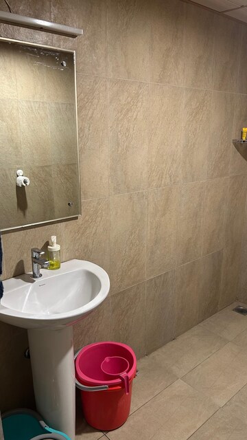 Bathroom in 2 BHK Apartment at Prestige High Fields, Gachibowli – for Rent