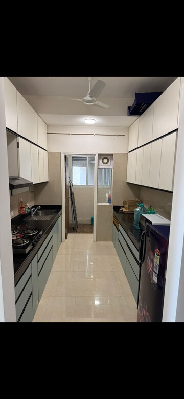 Kitchen in 2 BHK Apartment at L&T Crescent Bay T2, Parel – for Rent