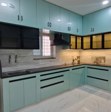 Kitchen in 3 BHK Builder Floor at Kondapur – for Rent